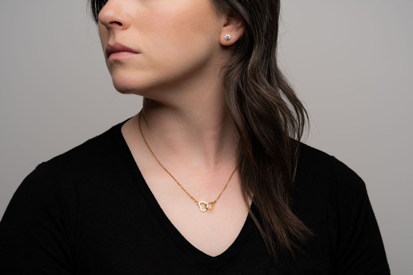 Double Hearts Necklace