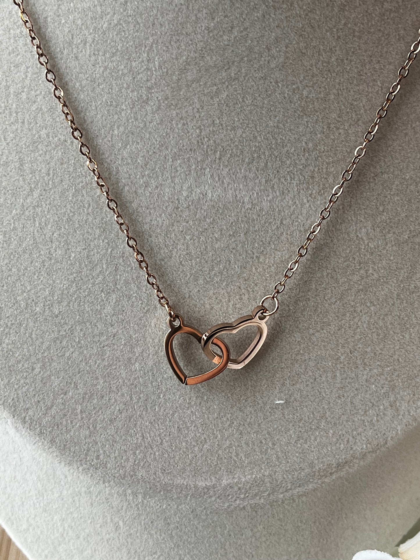 Double Hearts Necklace