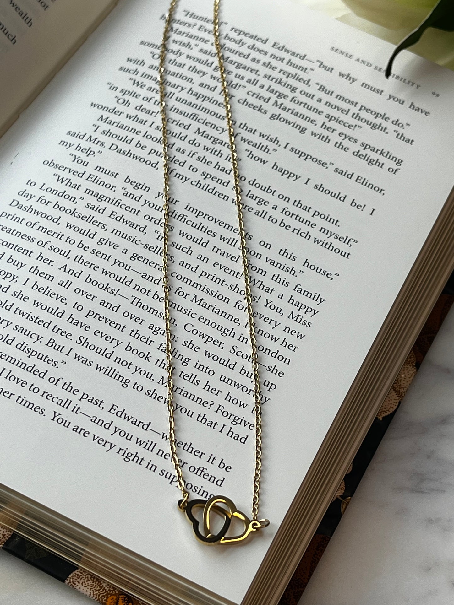 Double Hearts Necklace