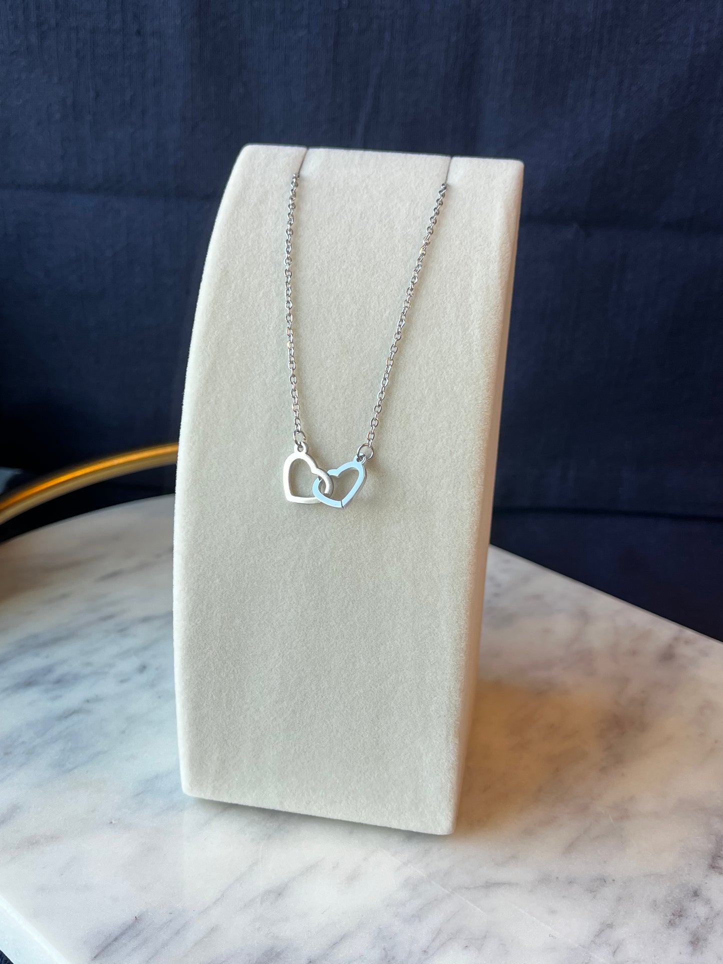 Double Hearts Necklace