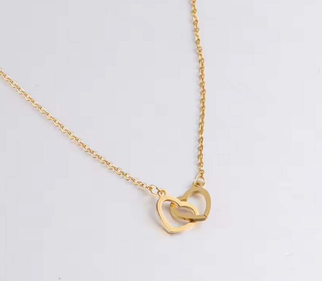 Double Hearts Necklace
