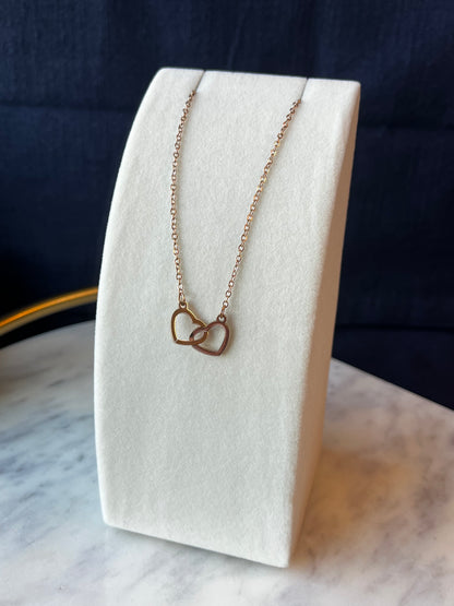 Double Hearts Necklace
